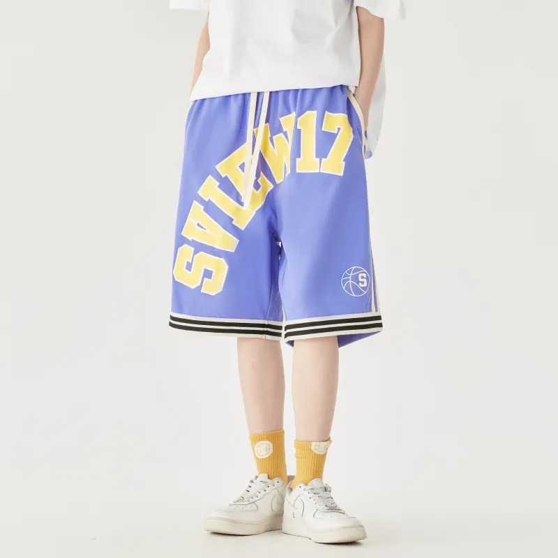 S.view Basketball Shorts Unisex-14
