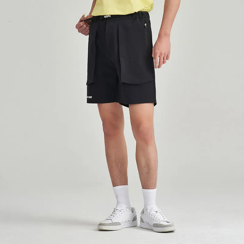 HONMA Casual Shorts Men Black-3