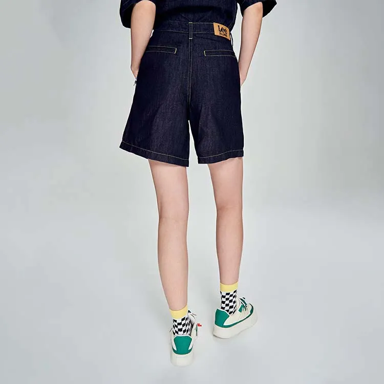 Lee Denim Shorts Women's Washed-2