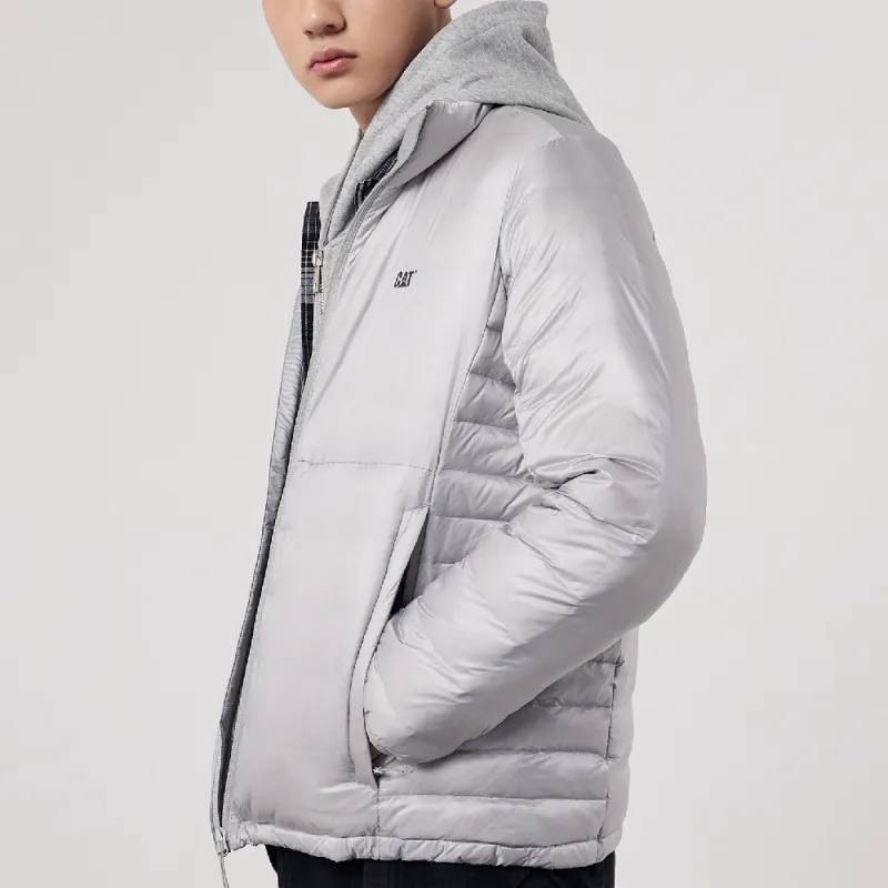 CAT FW22 Solid Color Stand Collar Fitted Cropped Down Jacket Unisex-18