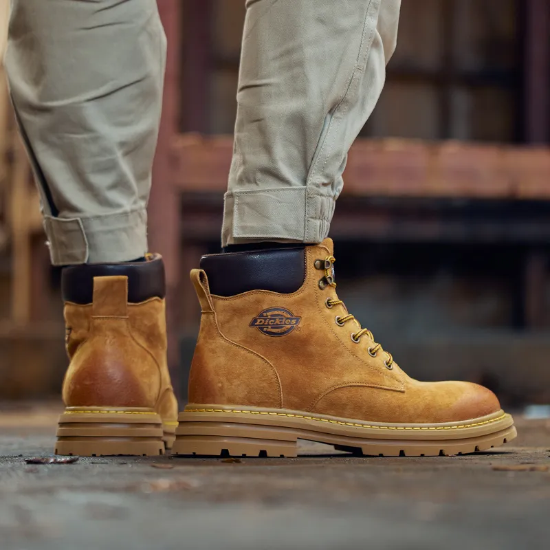 Dickies Warm Wear Resistant Slip Resistant Outdoor Boots Men's Earth Yellow-6