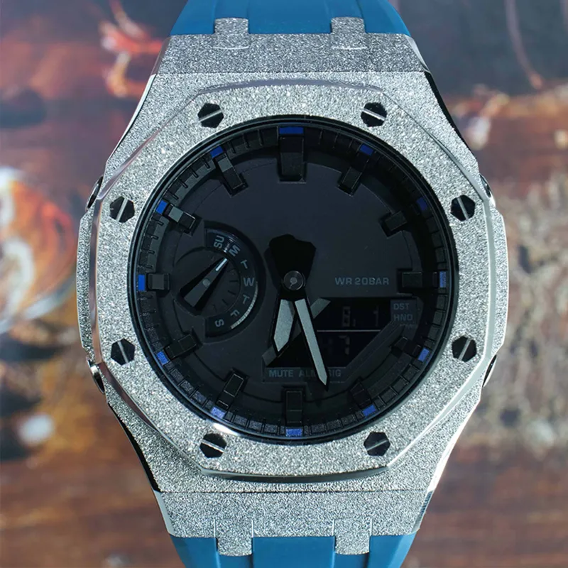 Vencrew Unisex Frost Gold Collection Watch Cases-7