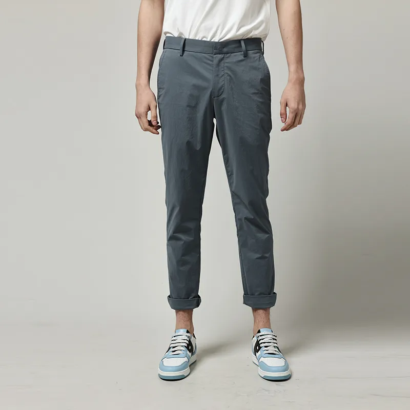 RARE Casual Pants Men Blue-2