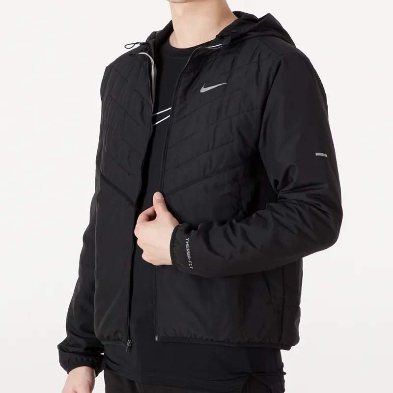 Nike Puffer Jackets Men Black-5