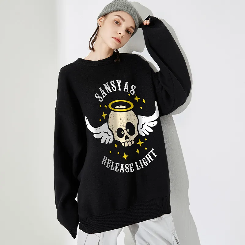 SANSYAS Sweaters Unisex-3