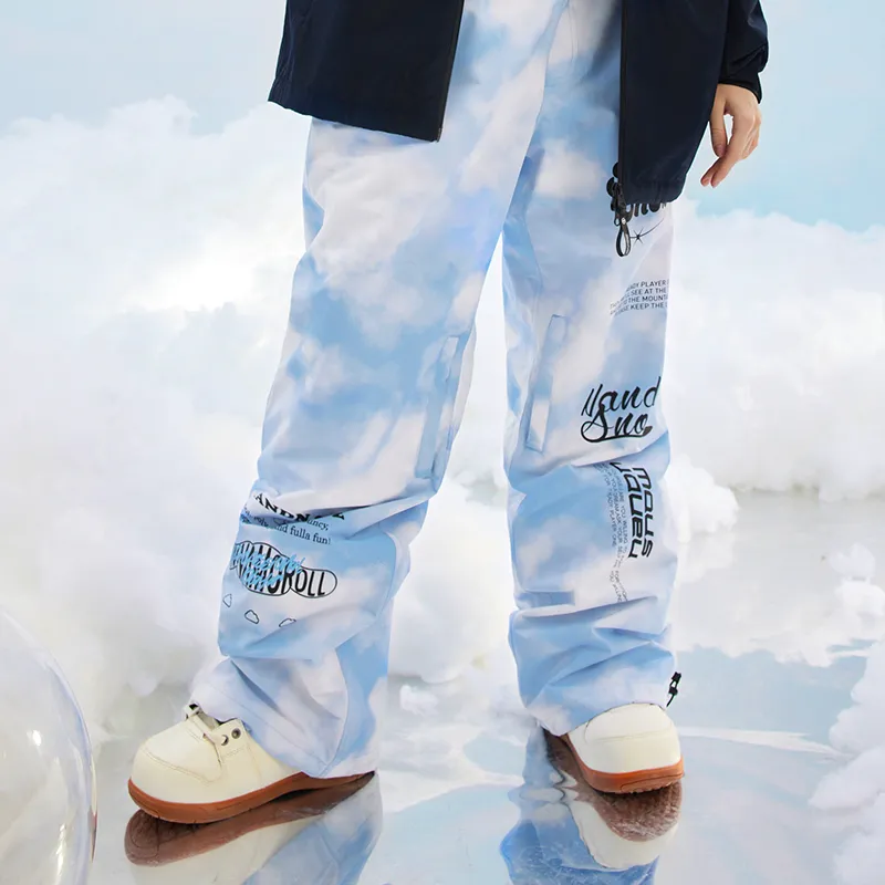 Sanrio X NANDN NANDA X Cinnamoroll Ski Pants Unisex-20