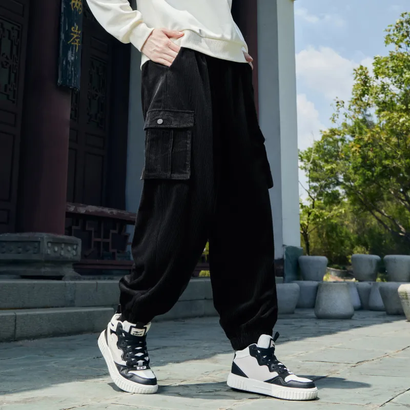 Erke Casual Pants Women's Jet Black-3
