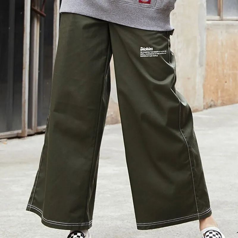 Dickies Casual Pants Women's Army Green-2