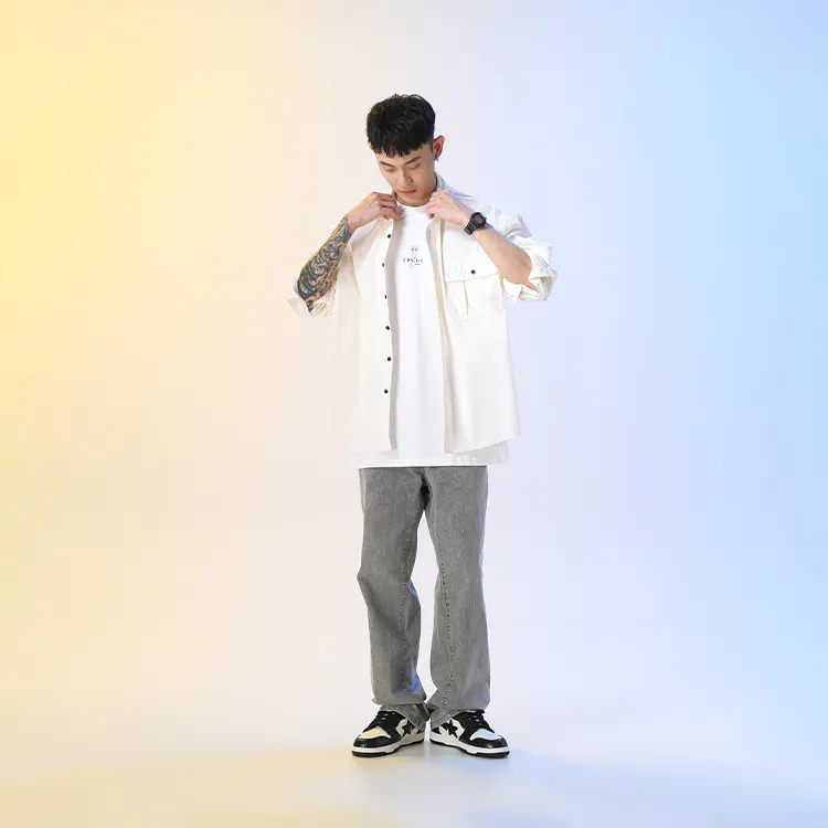 SANKAIMADE Cosmic Genie Series Shirt Matching Set Unisex-22