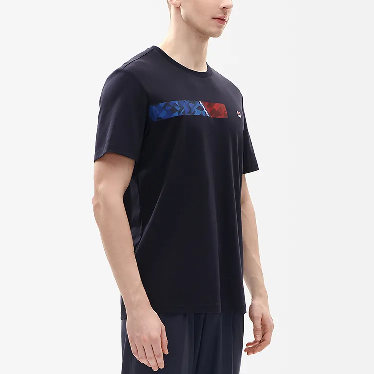 FILA T Shirts Men Legend Blue-5