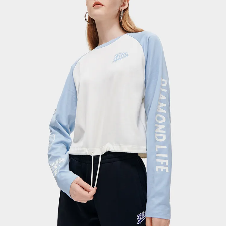 FILA FUSION SS23 Raglan Sleeve T Shirt Women's White-2