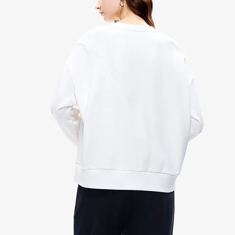 Mihara Yasuhiro X FILA Sweatshirts Women's Coconut Milk White-4