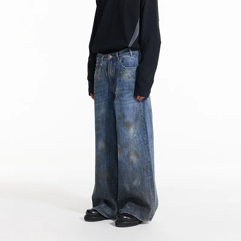 TERRA INCOGNITA Jeans Unisex Washed Blue-5