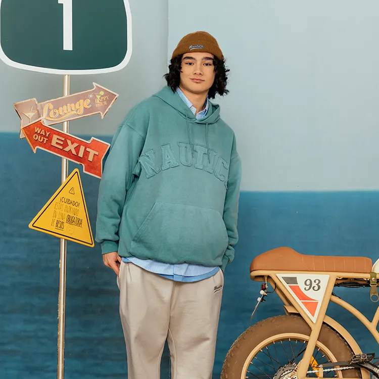 Nautica White Sail Nautica SS23 Sweatshirts Unisex-3