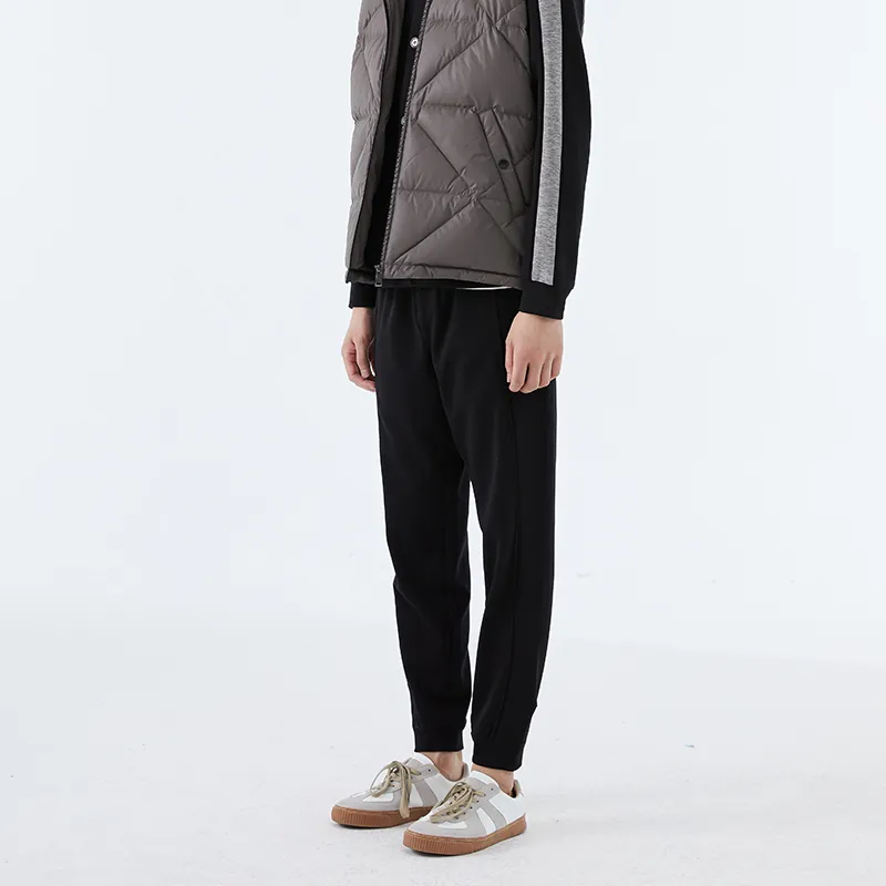 LIU·JO UOMO Straight Casual Pants Men's Black-4