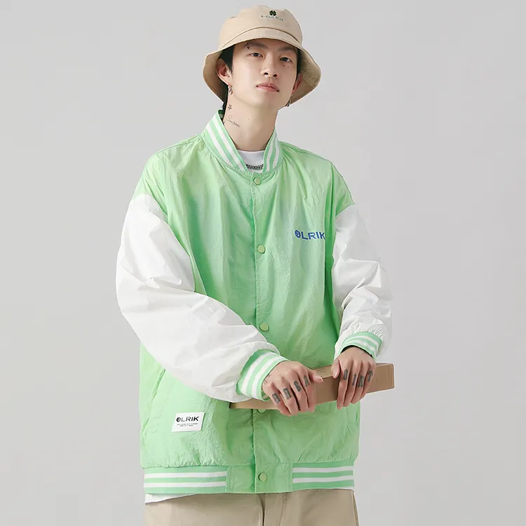 OLRIK SS22 Thin Baseball Jacket Summer Unisex-9