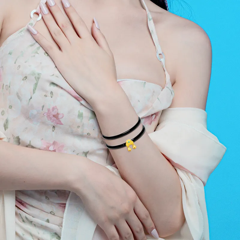 Jodie&Kevin Colored Glaze Bangles Women's-3
