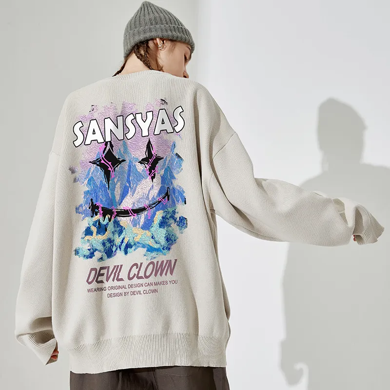 SANSYAS Sweaters Unisex-9