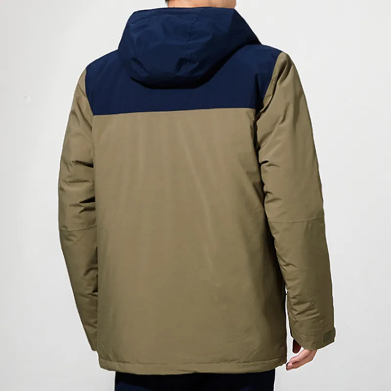 Columbia Puffer Jackets Men Army Green-4