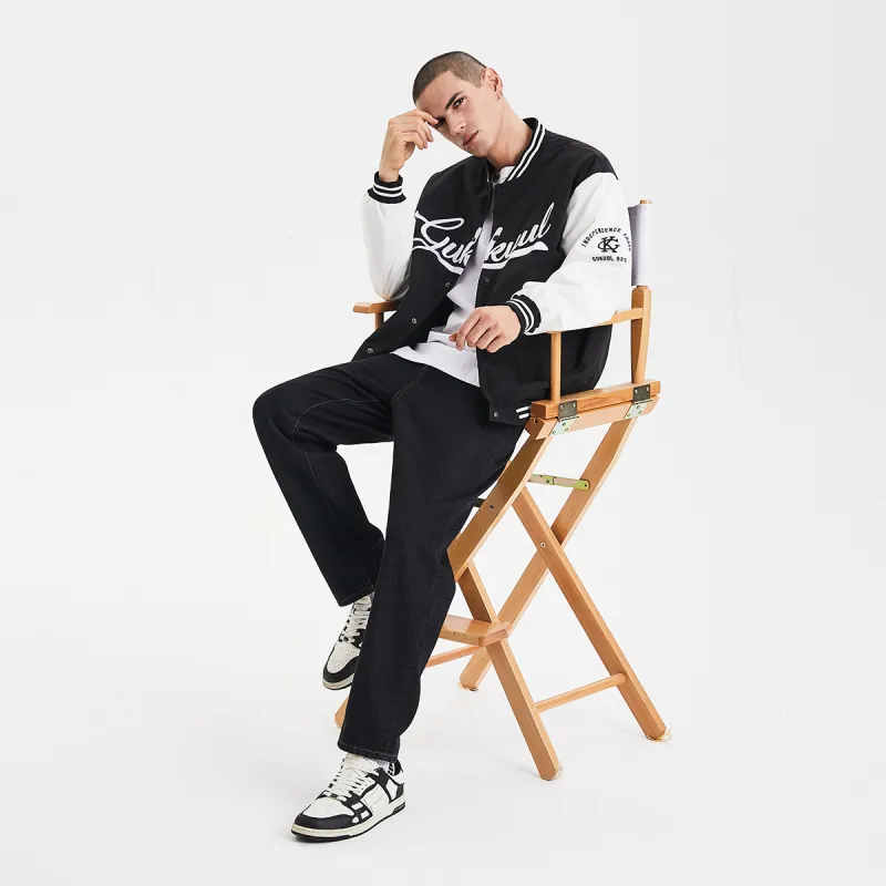 GUKUUL Baseball Jacket Spring, Autumn And Winter Unisex-2