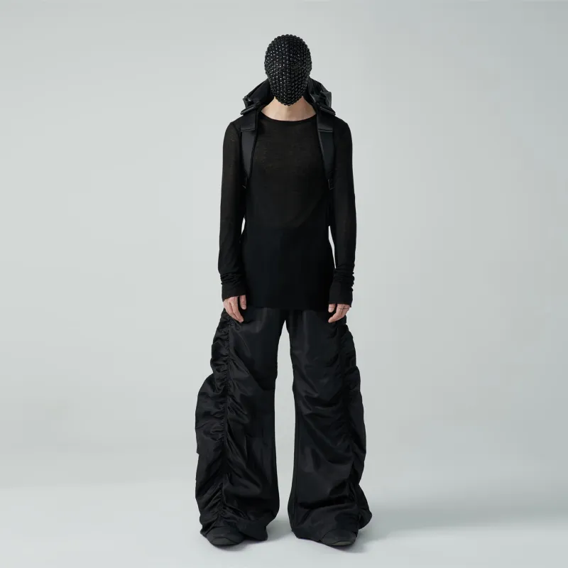 FRKM Casual Pants Unisex Black-5