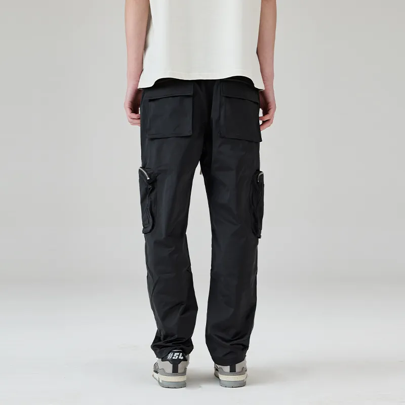 CLIMAX VISION Cargo Pants Unisex Black-3