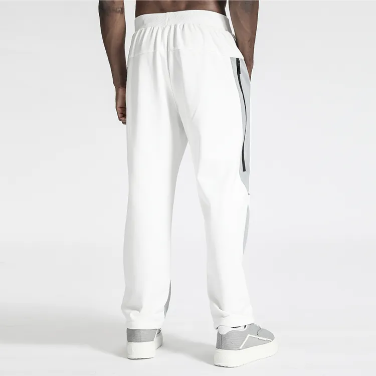 NORVINCY Western Trendy Letter Print Knitted Sweatpants Unisex-8