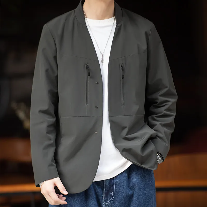 MADEN Jackets Men Dark Gray-2
