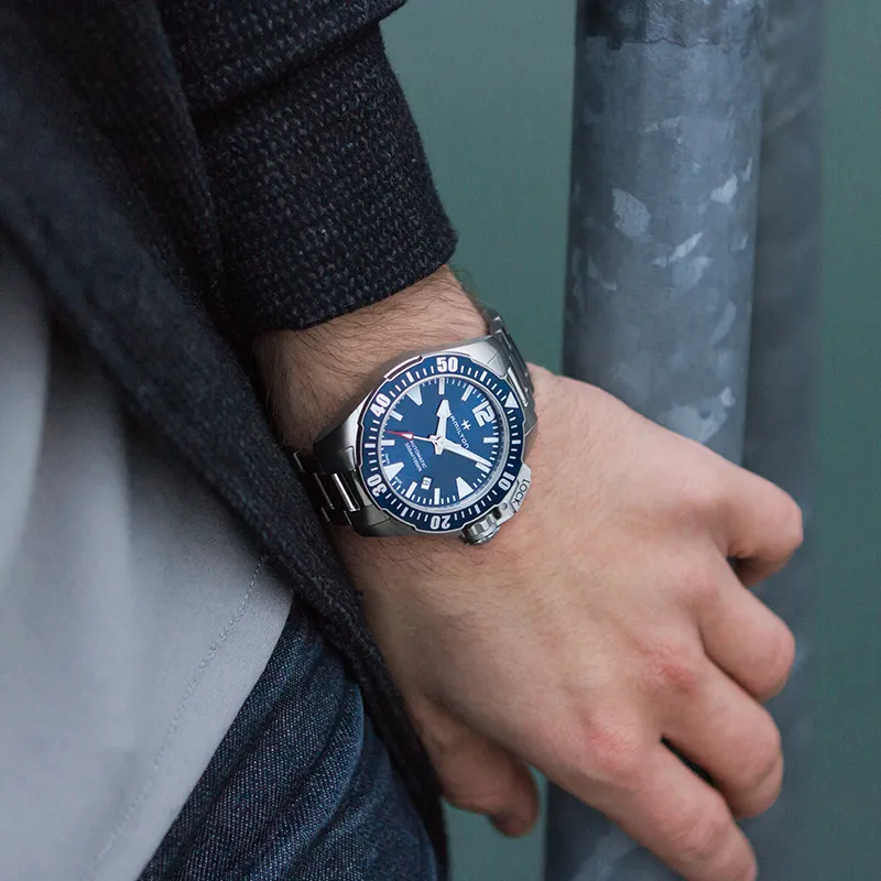 Hamilton Men Khaki Navy Collection Watch-3