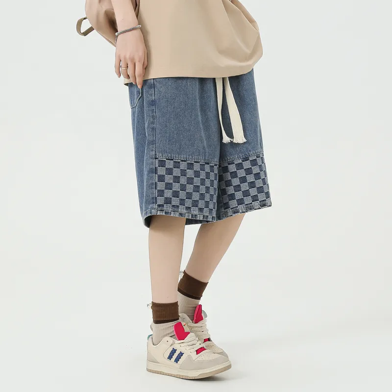 FAIRWHALE Denim Shorts Unisex-26