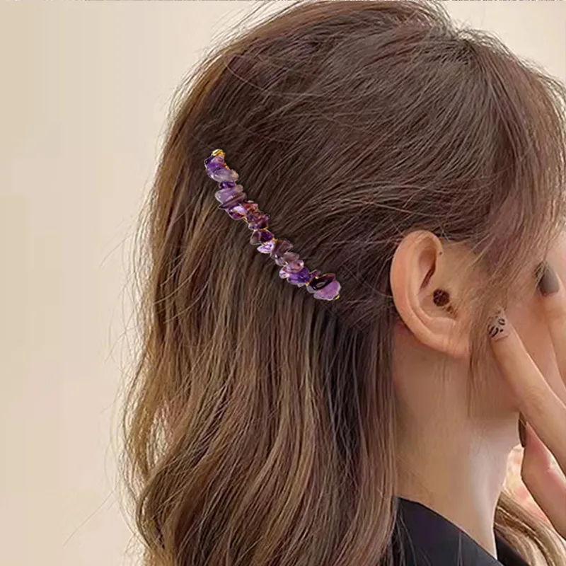 AGOVSKI Eco Friendly Alloy Hair Clips Women's-1