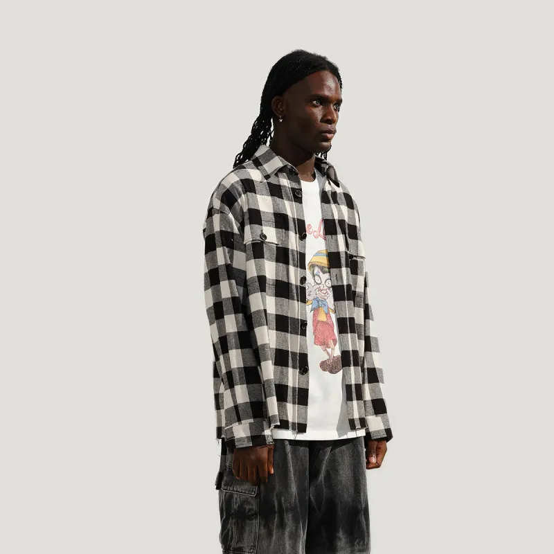 Charlie Luciano Shirt Unisex Black White-6