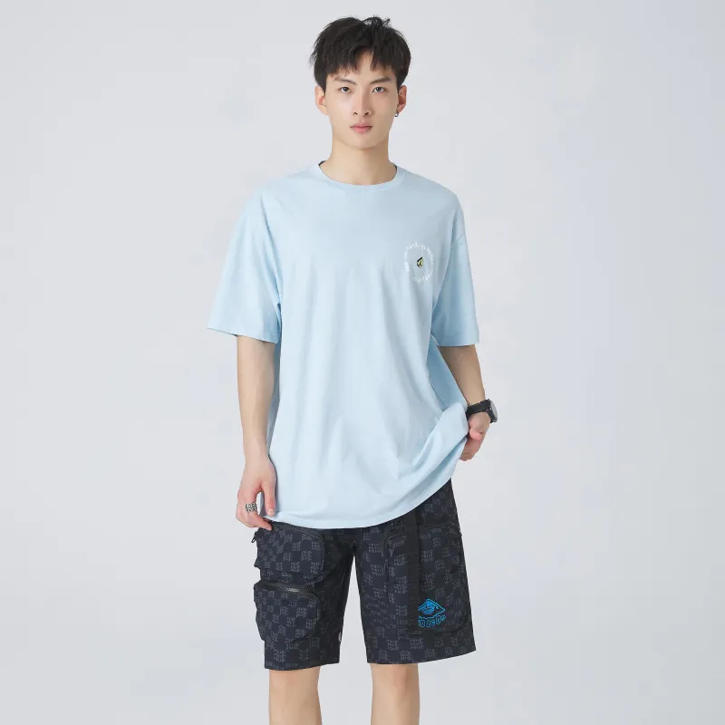 VOLCOM T-Shirts Unisex Blue-2