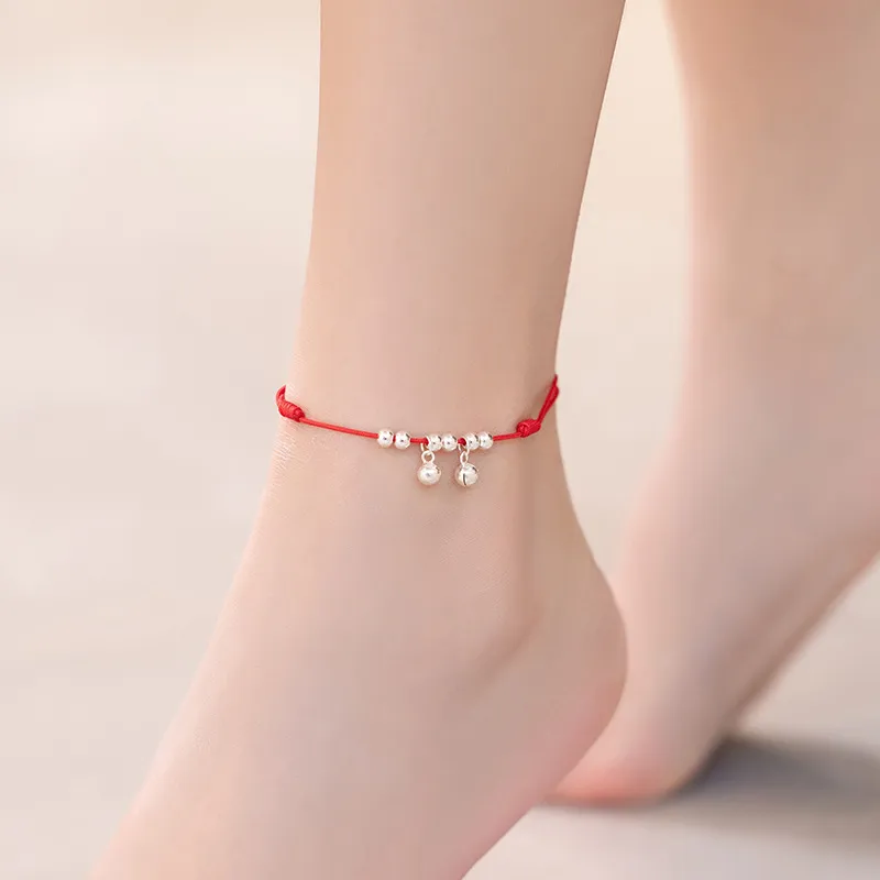 VANA S925 Silver Anklets Women's-2