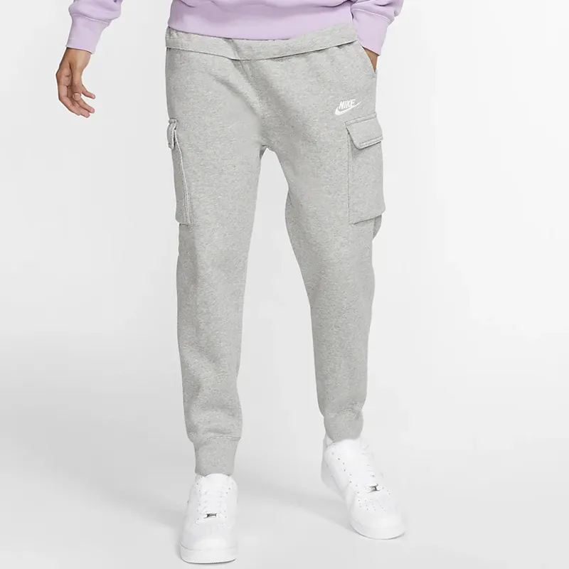 Nike Knitted Sweatpants Men Gray-2