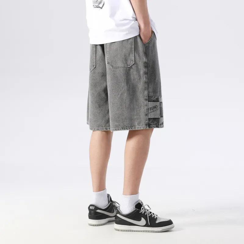 FIDO DIDO Denim Shorts Unisex-17