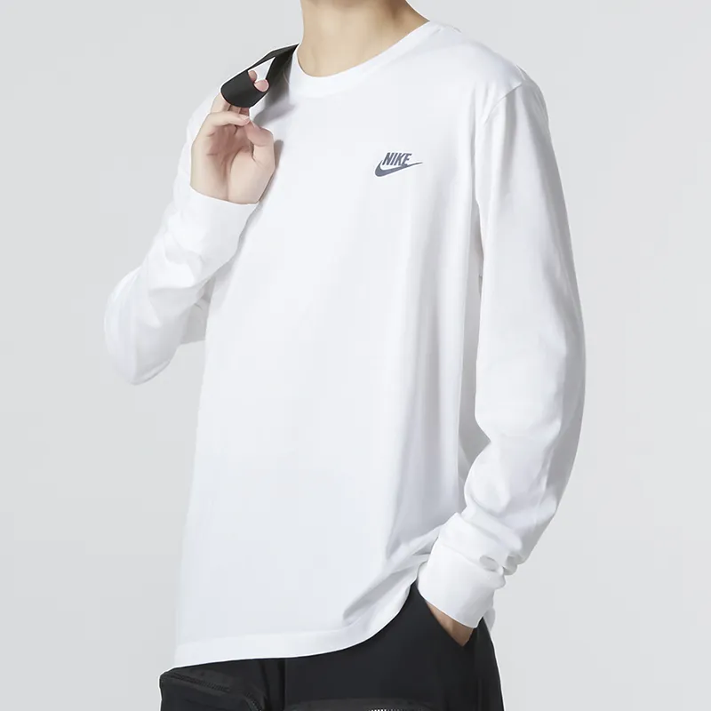Nike T Shirts Men White-4