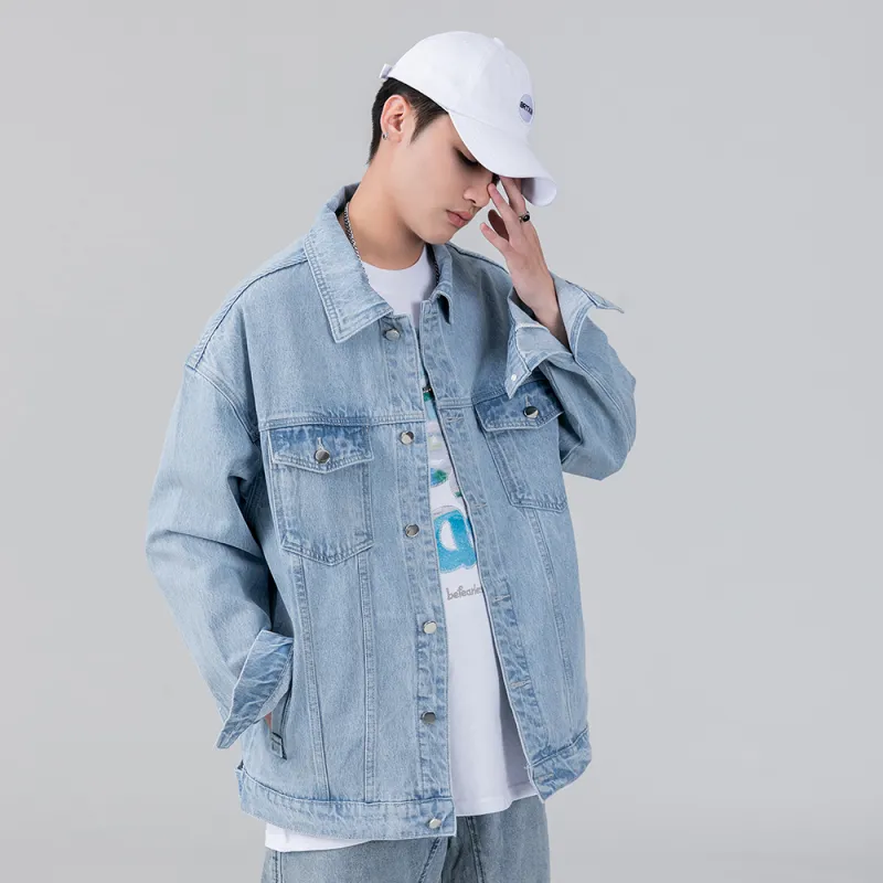 JASONWOOD Autumn And Winter Models Denim Jacket Unisex-4