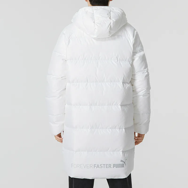 PUMA Down Jackets Men White-4