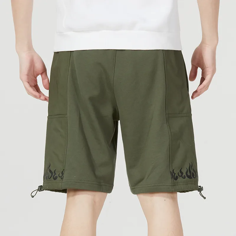 PUMA Humming 3,SS23 Chinese Culture Tribute Series Casual Shorts Men Army Green-2