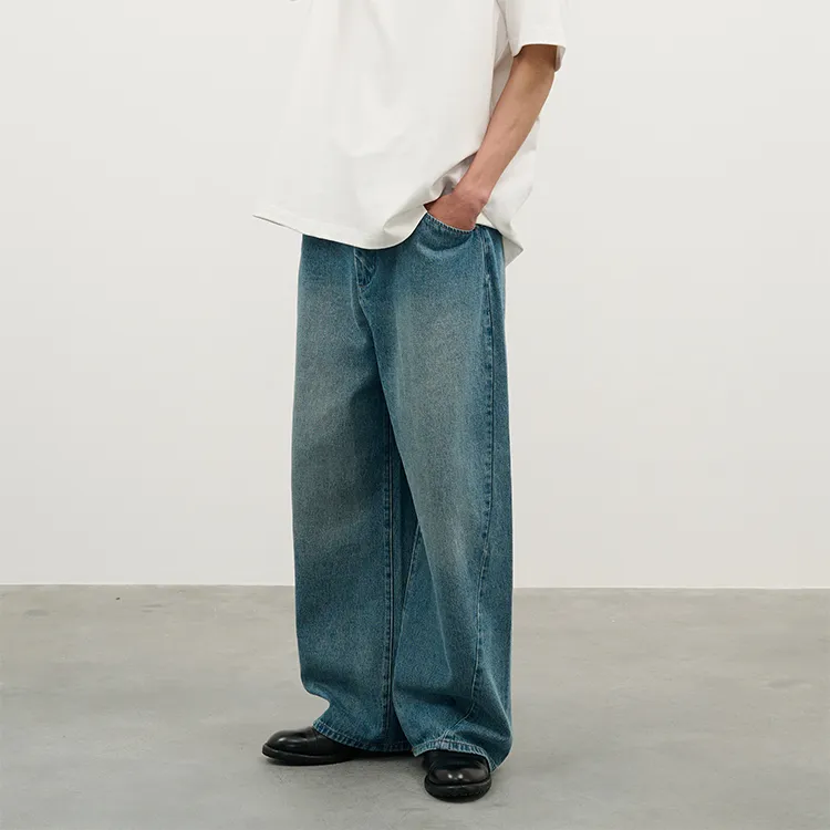 DIMC Jeans Unisex Vintage Blue-4
