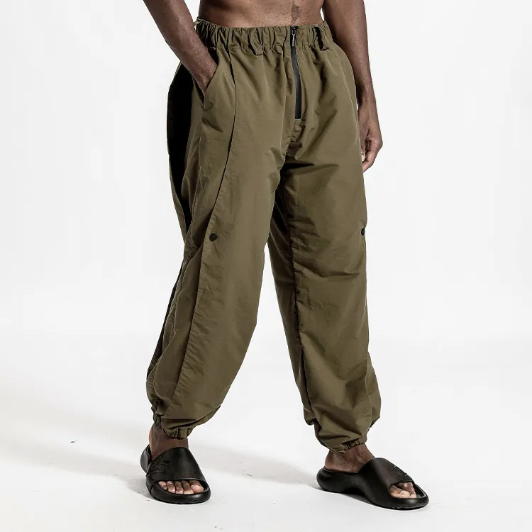 NORVINCY Western Outdoor Solid Color Casual Pants Unisex-9