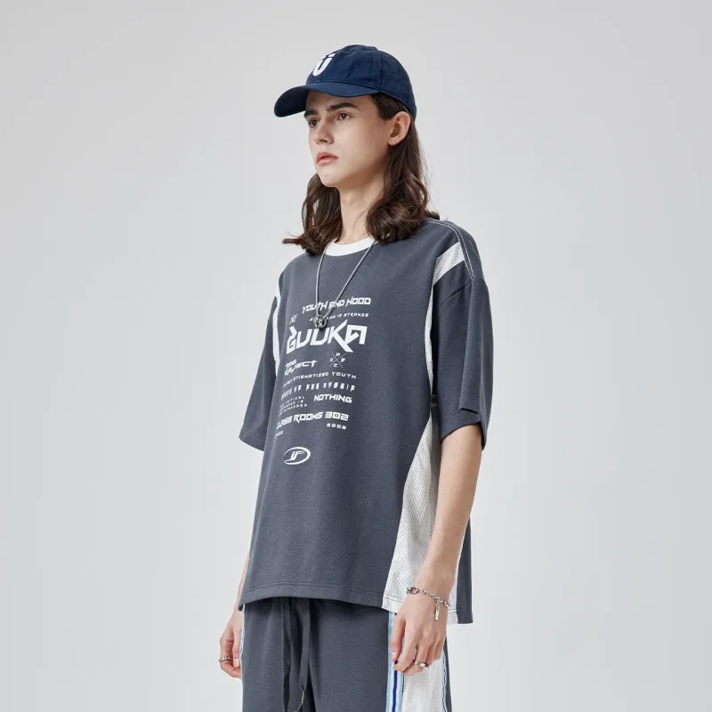 Guuka T Shirts Men Dark Gray-7
