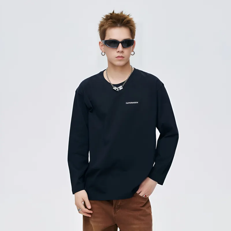 SUPERMOON Heavyweight Long-Sleeved T-Shirt Unisex-8