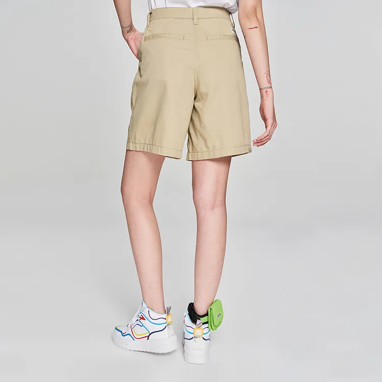 Lee Casual Shorts Women's Light Khaki-2