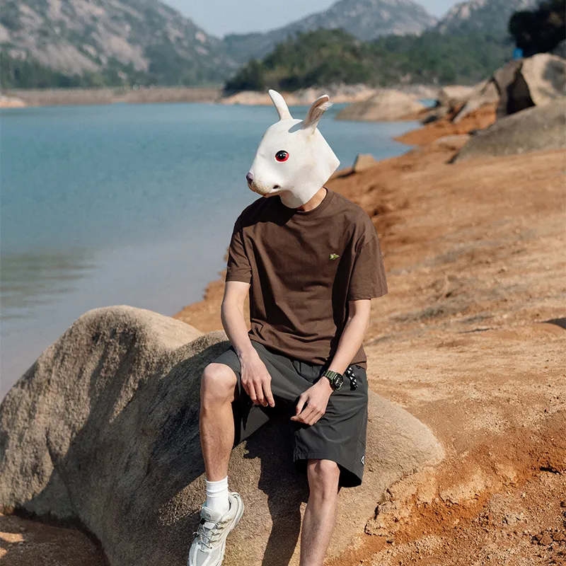 Rabbit House Summer T Shirt Men's-2