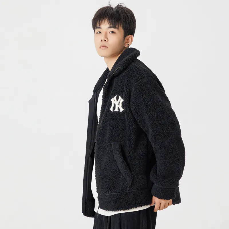 MLB Velvet Jackets Unisex Black-2