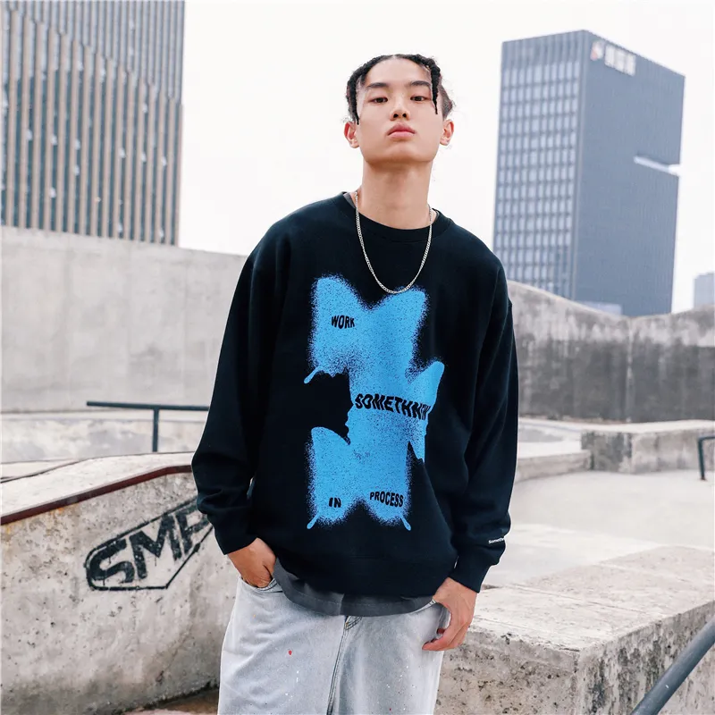 STNW Crew Neck Loose Fit Sweatshirt Unisex-5
