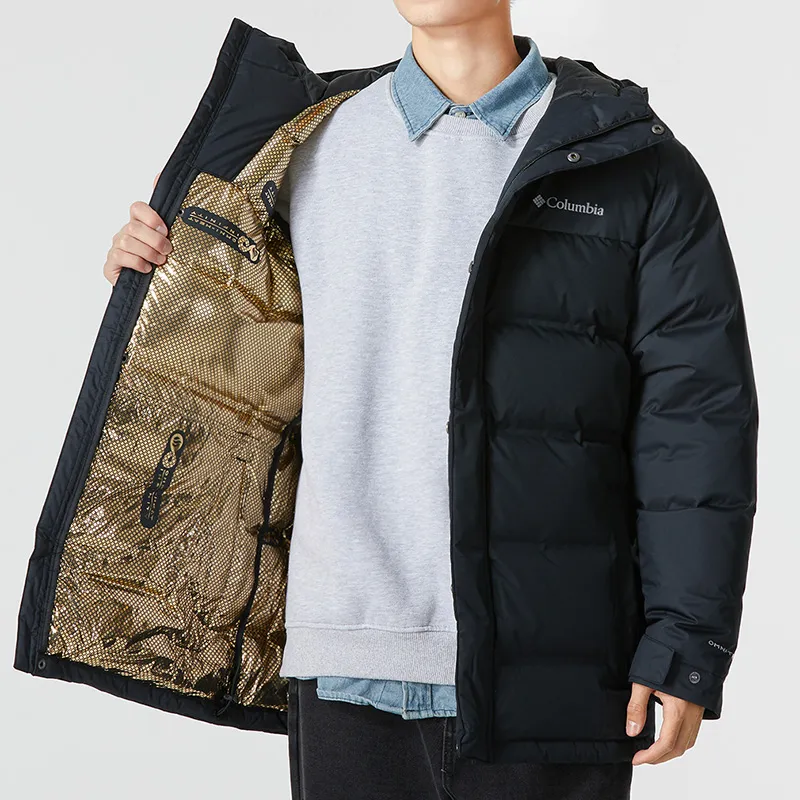 Columbia Down Jackets Men Dark Blue-4