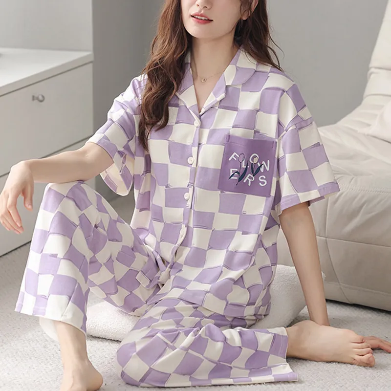 Xiang Ning Pai Women's Pajama Sets-4